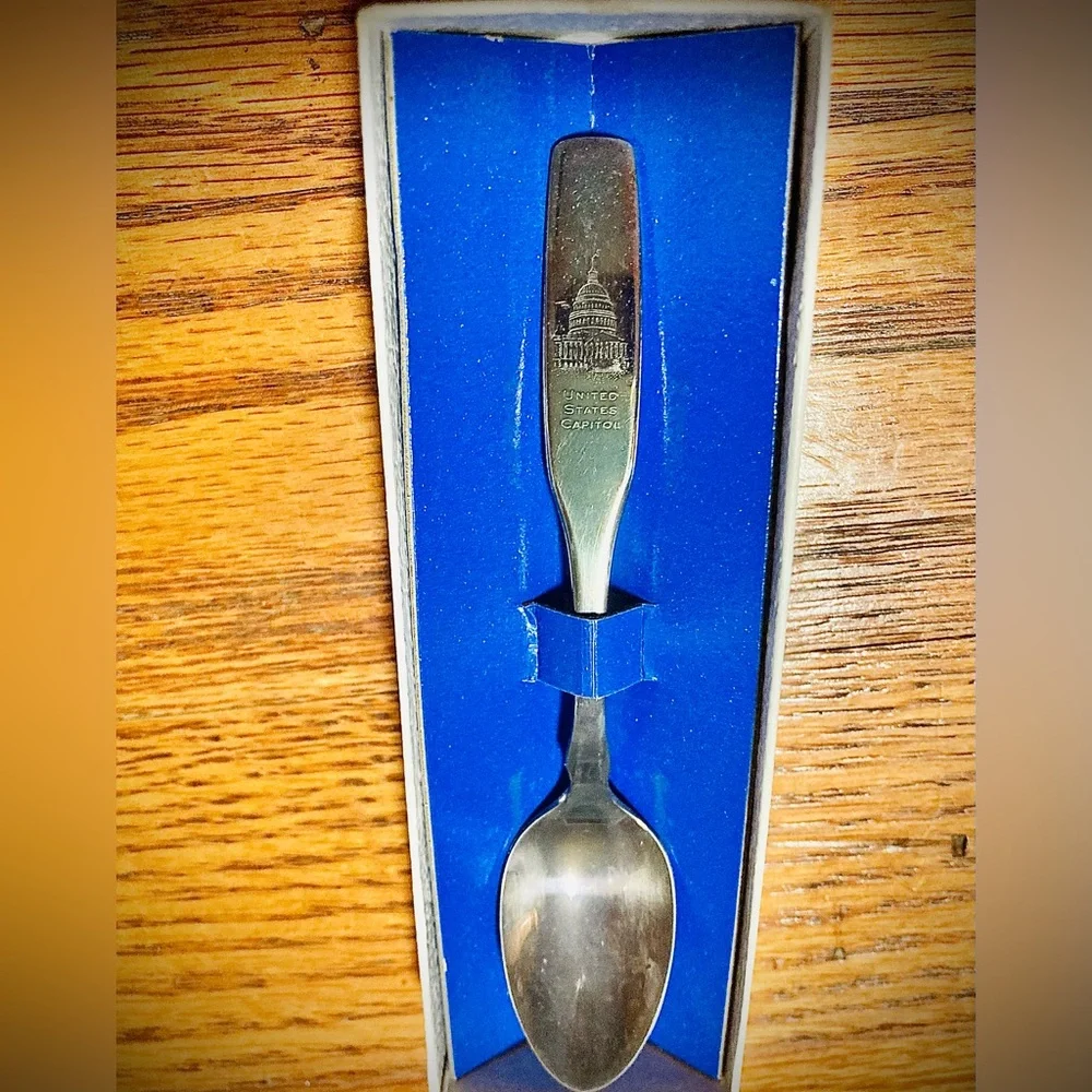 Elegant vintage small Silver Spoon
